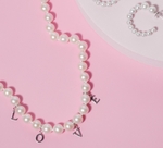 7.0-7.5mm White Freshwater Pearl Necklace - AAA Quality - Third Image