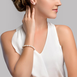 8.5-9.0mm Akoya White Pearl Bracelet - Secondary Image