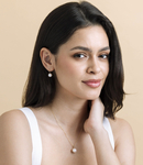 White South Sea Pearl Harriett Earrings - Secondary Image