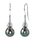 Tahitian South Sea Drop Pearl Denise Earrings