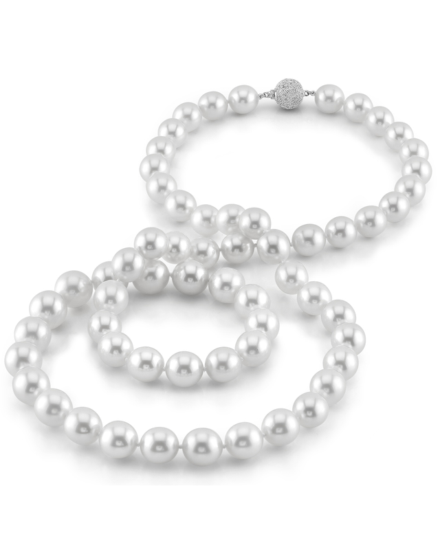 Opera Length 11-14mm South Sea Pearl Necklace - AAAA Quality
