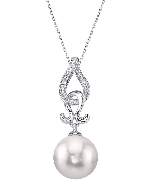 Akoya Pearl & Diamond Judy Pendant