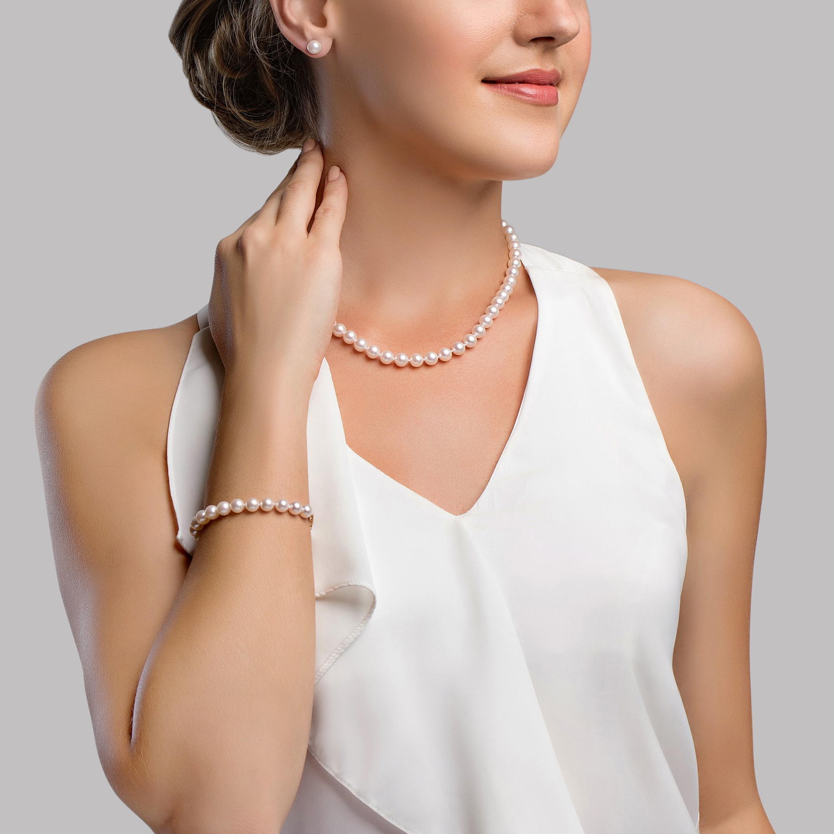 6.5-7.0mm Hanadama Pearl Set